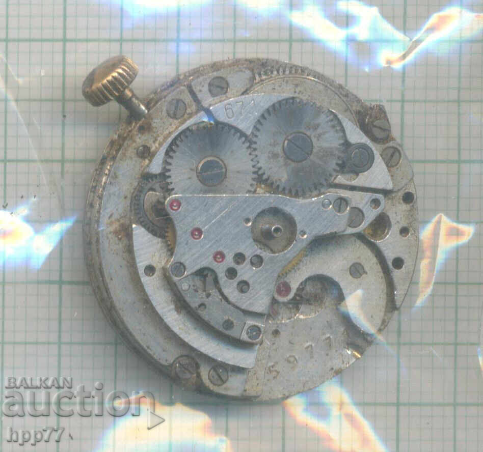 clock mechanism 5 with price 13.34 BGN | € 6.82