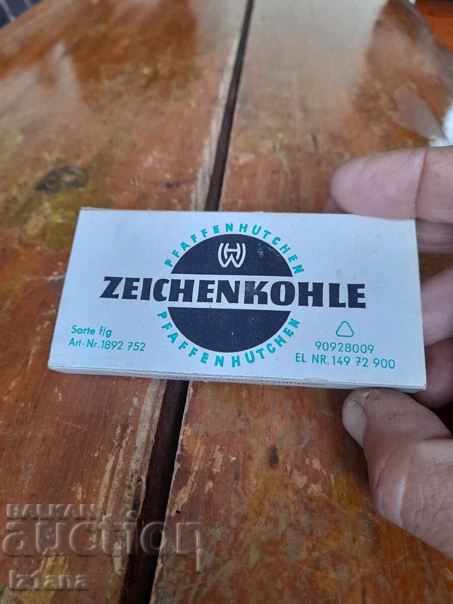 Old charcoal for drawing with price 32.00 BGN | € 16.36