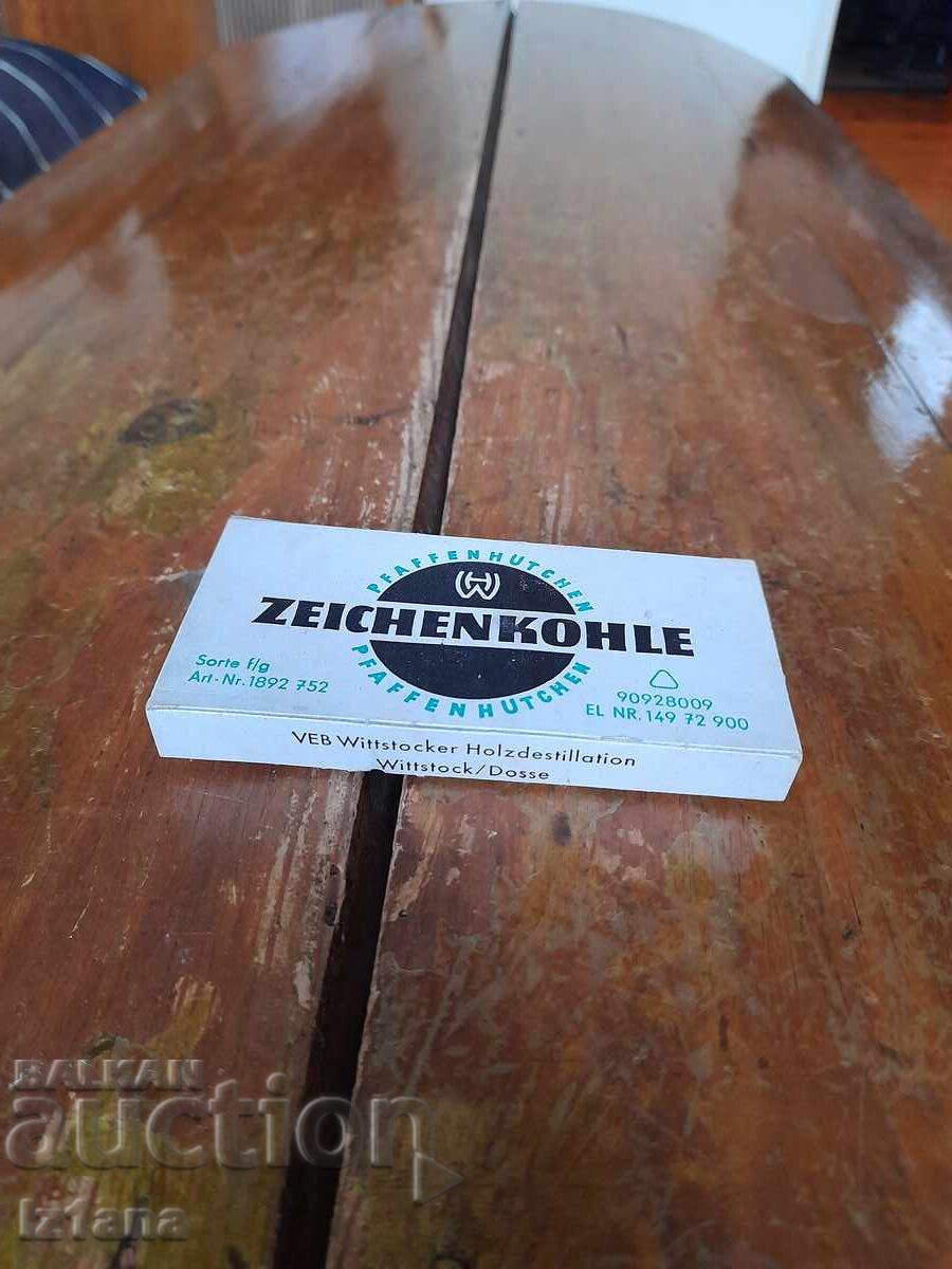 Old charcoal for drawing