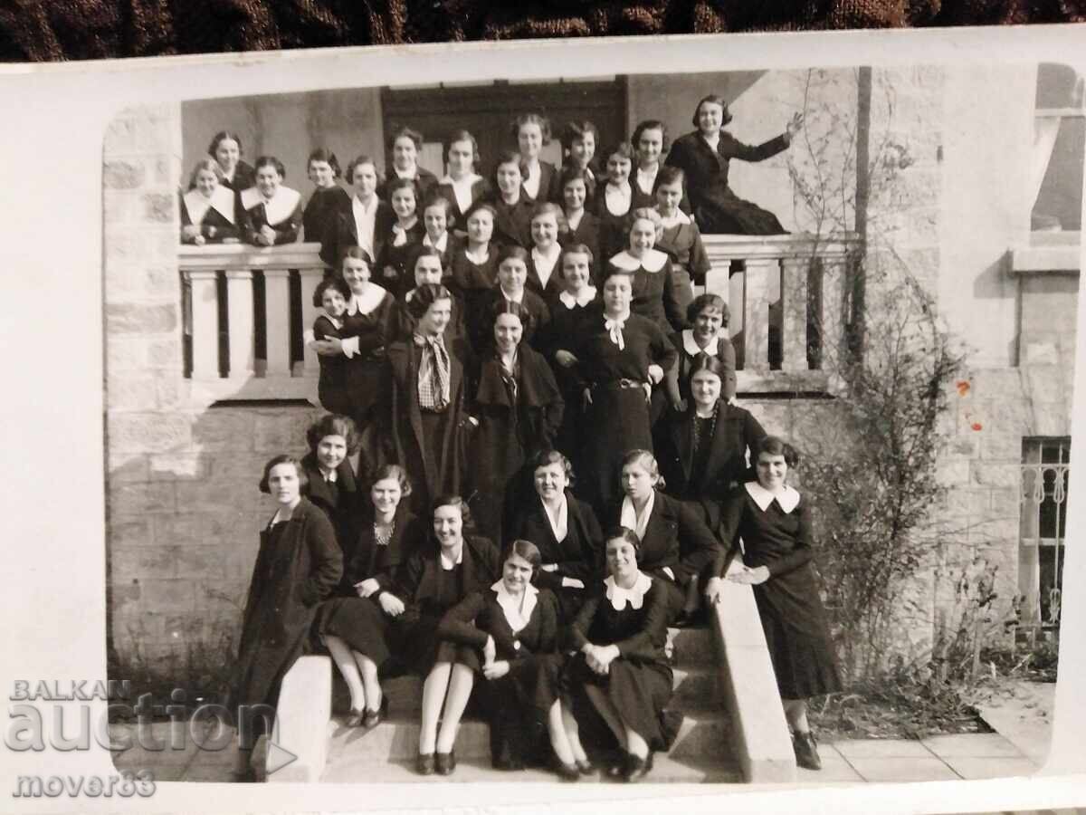 Old photos Bulgaria. 1932/34 year. College/School - 6 Old photos Bulgaria. 1932/34 year. College/School - 6