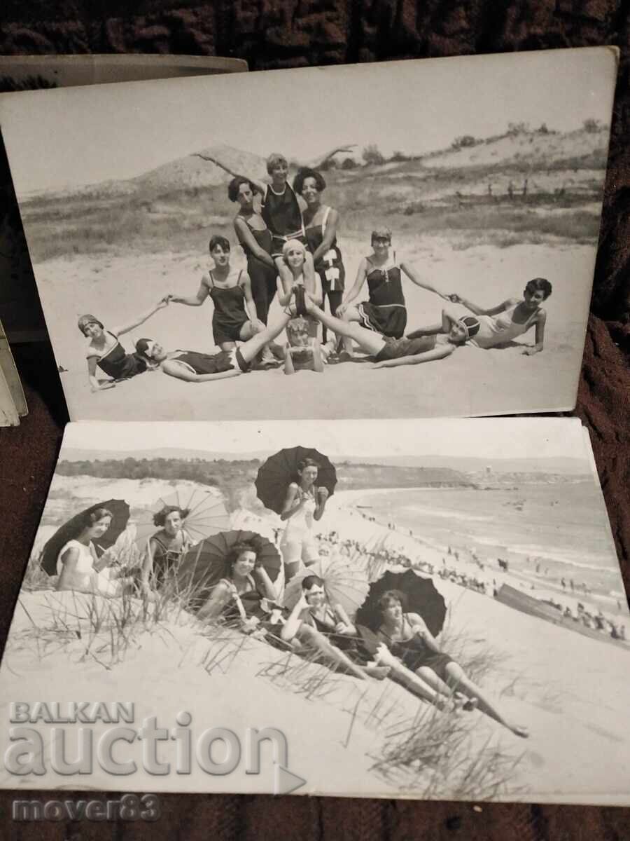 Auction  Old photos Bulgaria. Sea. The 30s