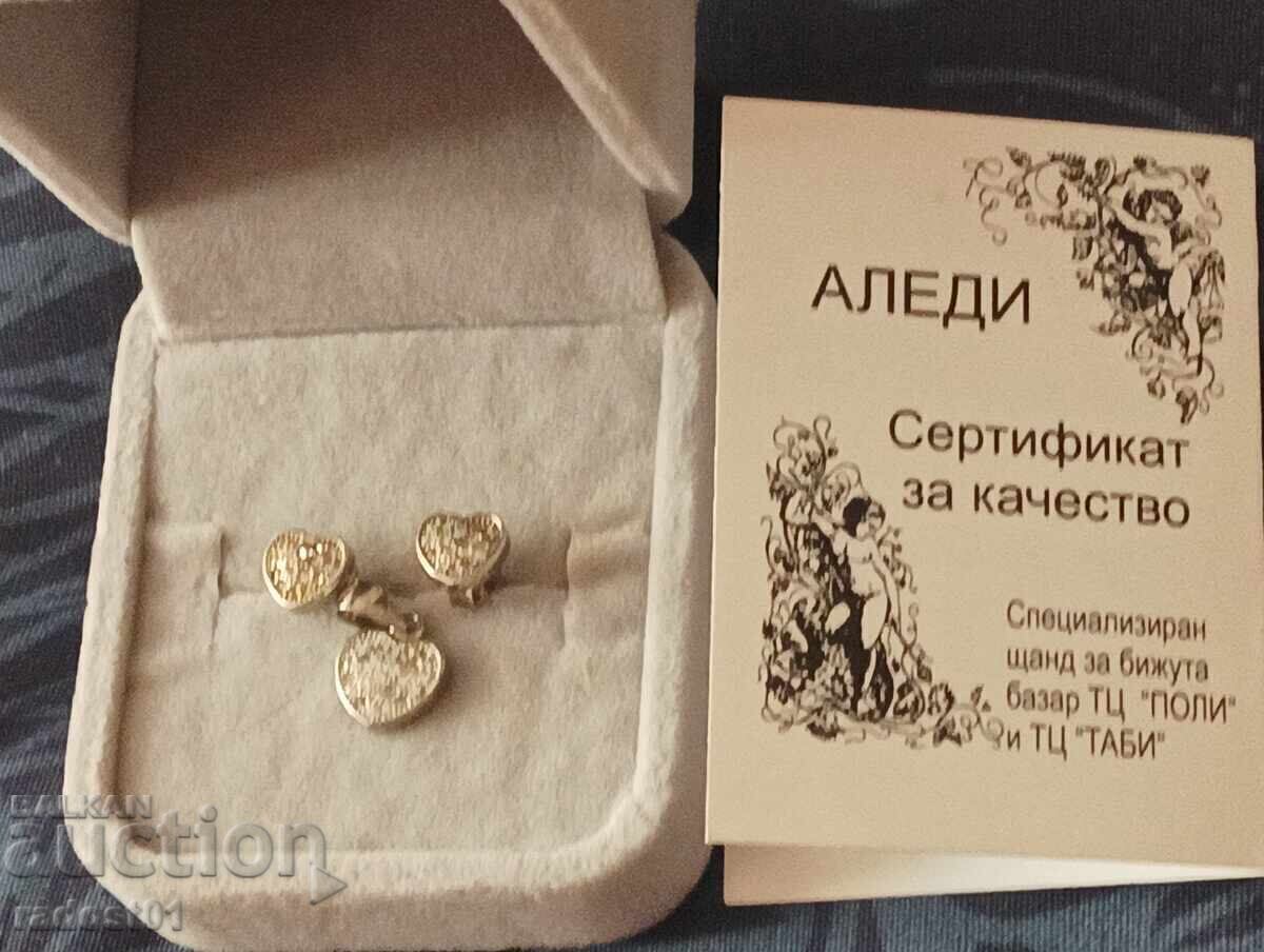 NEW SILVER EARRINGS AND PENDANT