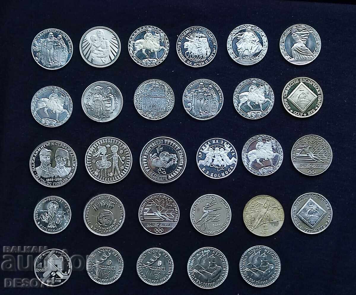 Λοτ 29τμ επετειακά νομίσματα 1300 χρόνια