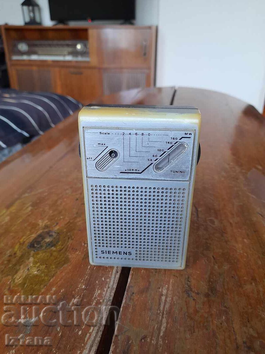 Старо радио,радиоприемник Siemens