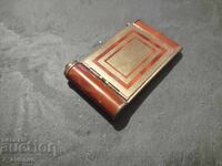 Foarte veche pudrieră cu capsulă pentru ruj, oglindă 3.11..25