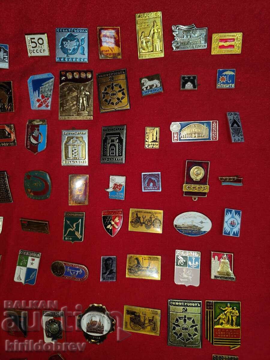 Auction Collection of 86 badges Auction Collection of 86 badges