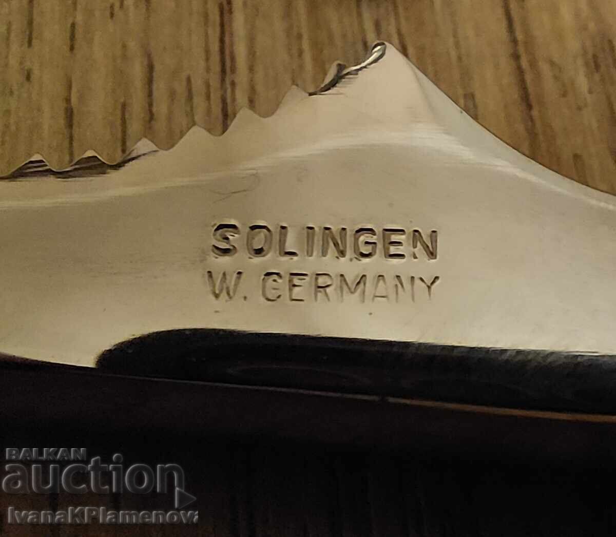 Clește de șampanie vintage SOLINGEN pentru cunoscători - 5