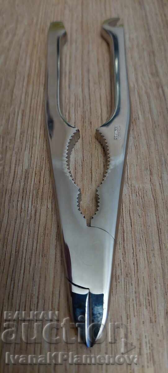 Щипка за шампанско винтидж SOLINGEN  за ценители - 6