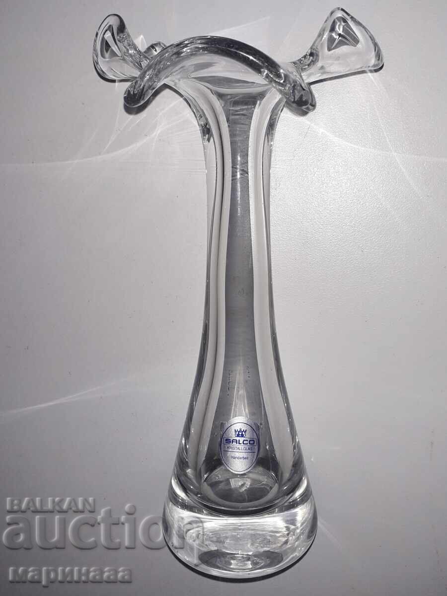 Δημοπρασία ΒΑΖΟ. ΚΡΥΣΤΑΛΛΙΝΟ ΓΥΑΛΙ. ΓΕΡΜΑΝΙΑ