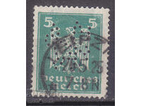 Germany 1924 perfins