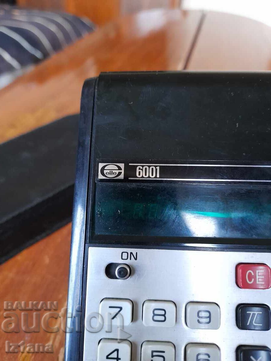 Licitație Calculator vechi Elitte 6001 Licitație Calculator vechi Elitte 6001