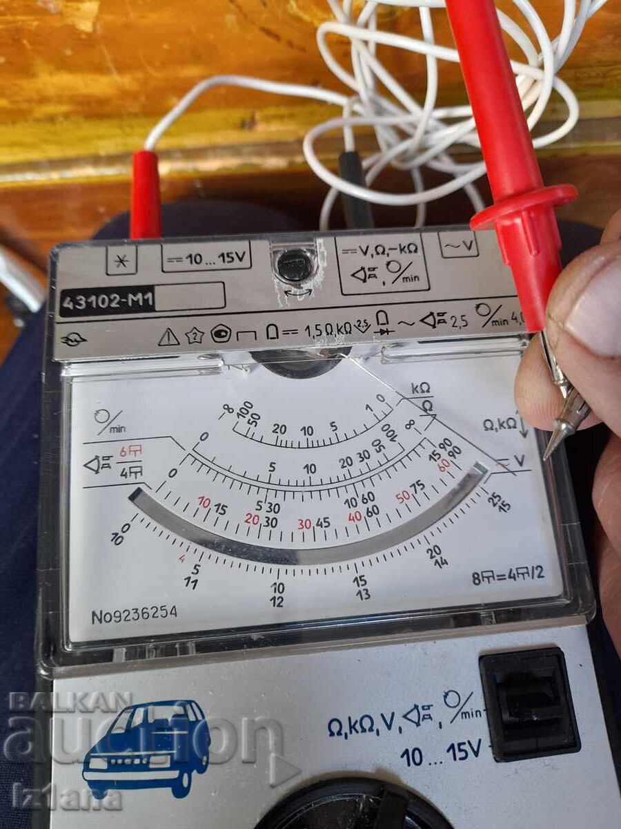 Παλαιό πολύμετρο 43102-Μ1 - 7