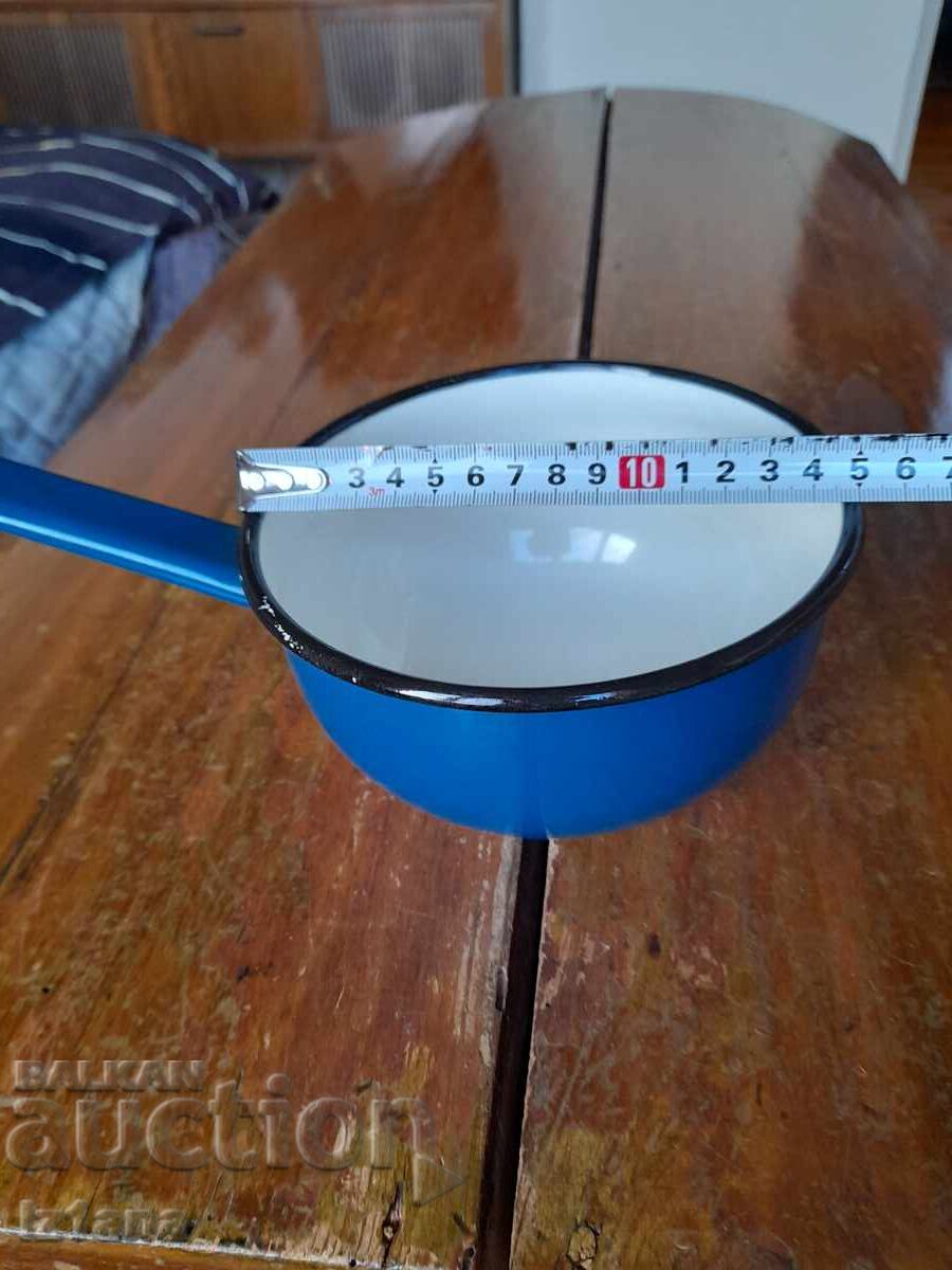 Стара емайлирана касерола,тиган - 5 Стара емайлирана касерола,тиган - 5