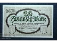 Γερμανία, Γερμανία 20 μάρκα Κένιγκσμπεργκ 1918, UNC