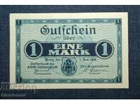 Germany, Germany 1 Mark Zeulenroda-Greiz 1918, UNC