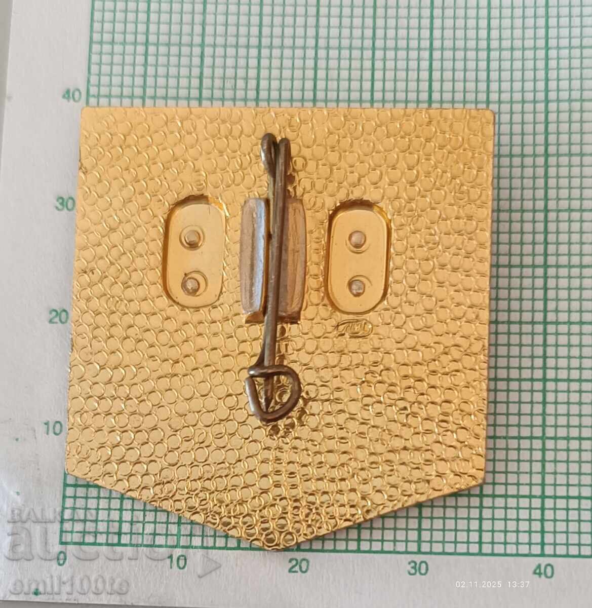 Доставка на Значка- Фестивал на дружбата ВЛКСМ ДКМС СССР НРБ 1979 г.