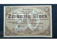 Germany, Germany, 20 Mark Dippoldiswalde 1918, UNC