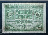 Germany, Germany, 20 Mark Kamenz, 1918, UNC