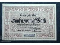 Germany 25 Mark Koblenz, 1918, UNC