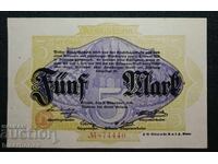 Germany, Altona 5 Mark, 1918, UNC