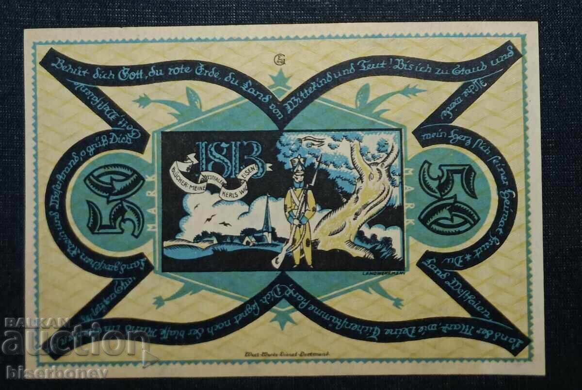 Germany, Germany, 50 Mark Dortmund, 1918, UNC with price 9.00 BGN | € 4.60