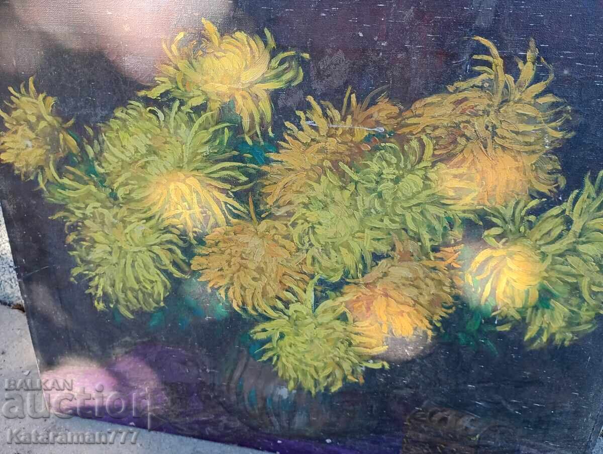 Livrarea Tablou vechi în ulei!