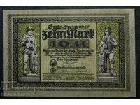 Germany, Germany, 10 Mark Freiberg, 1918, UNC