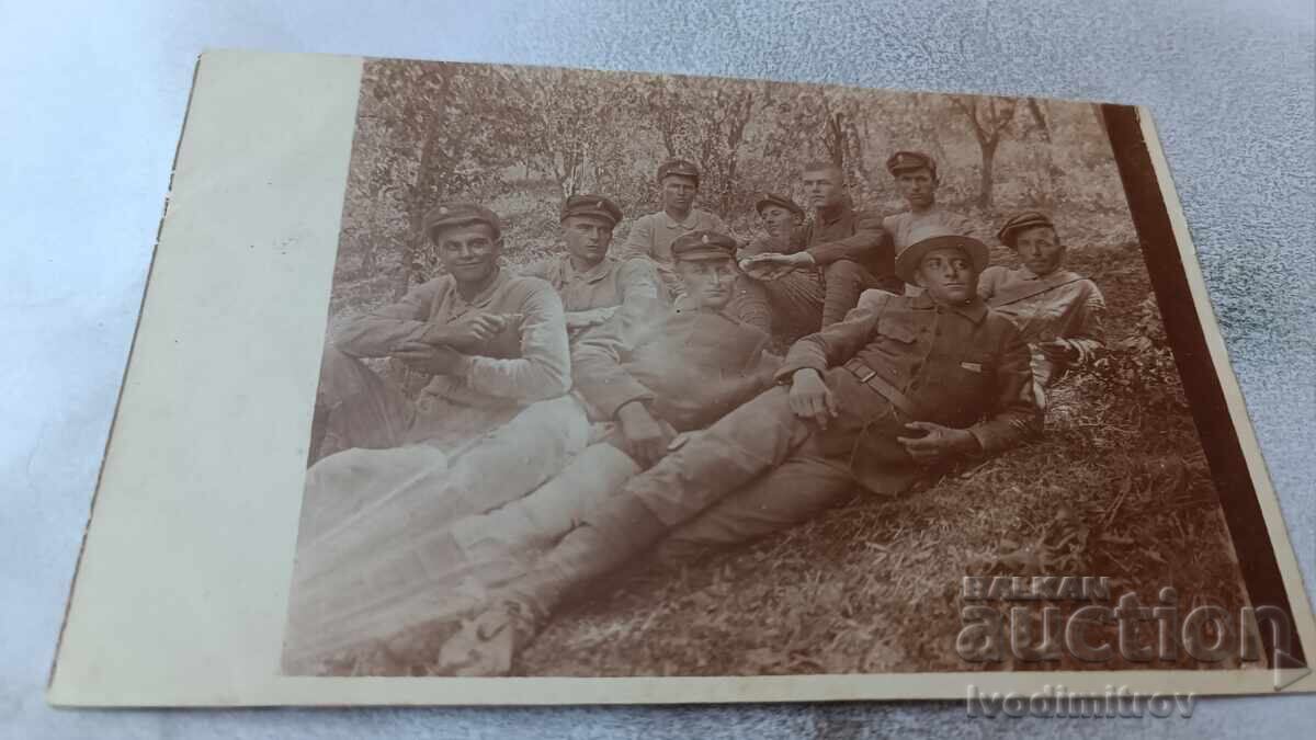 Photograph Stoyanovtsi, Tryavna Region, Members of the IV T.O.T. Group 1924