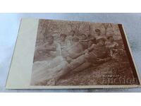 Fotografie Stoyanovtsi, regiunea Tryavna Membrii grupului IV T.O.T. 1924