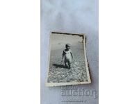 Fotografie Băiețel pe plajă