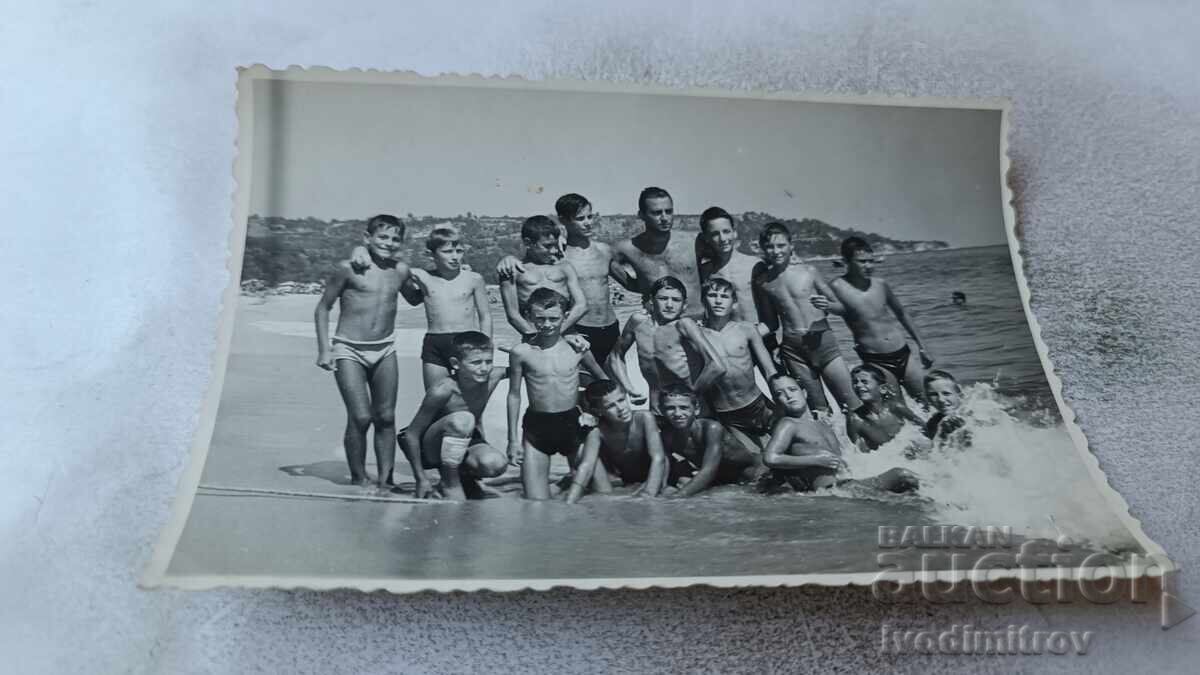 Photo Varna Boys on the seashore 1963