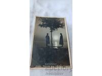 Poshtenska kartichka Βάρνα Η θάλασσα κατά την ανατολή του ηλίου 1927