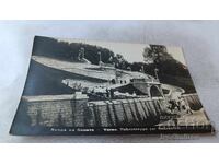 Ευχετήρια κάρτα Βάρνα Είσοδος των λουτρών 1935