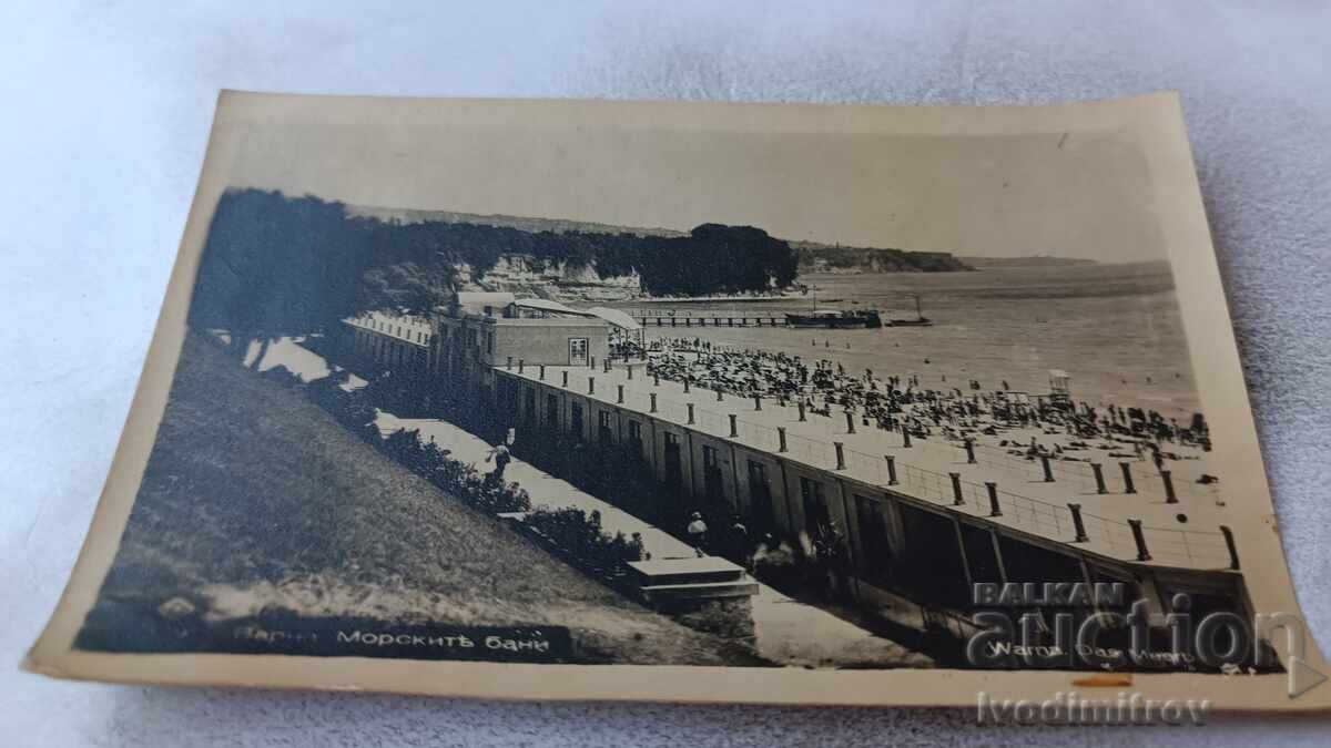 Carte poștală Băile Marii Varna Gr. Paști