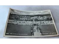 Пощенска картичка Златни пясъци Общ изглед