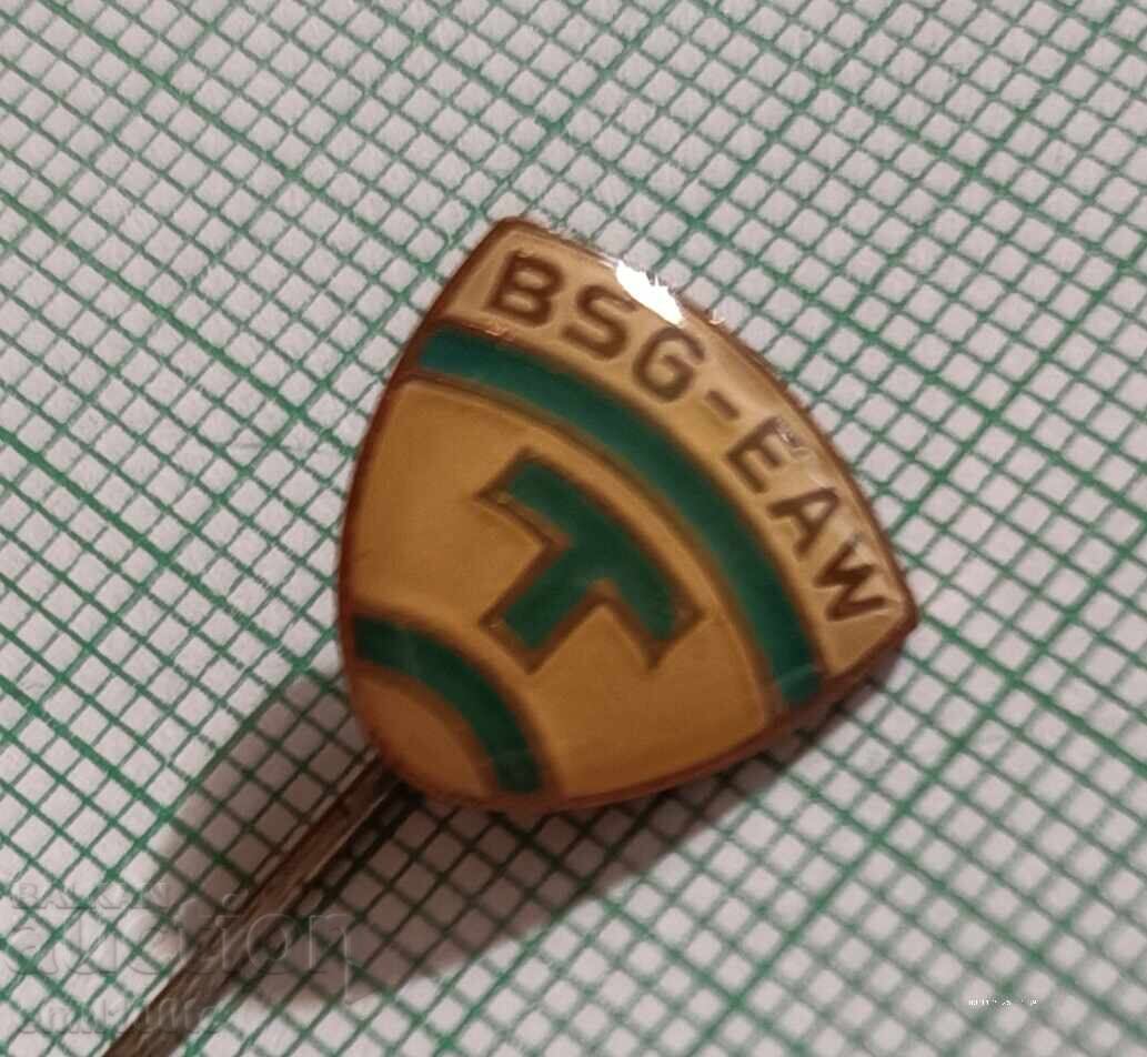 Σήμα - BSG EAW Treptow Ποδοσφαιρικός Σύλλογος Treptow Βερολίνο με τιμή 3.00 BGN | € 1.53