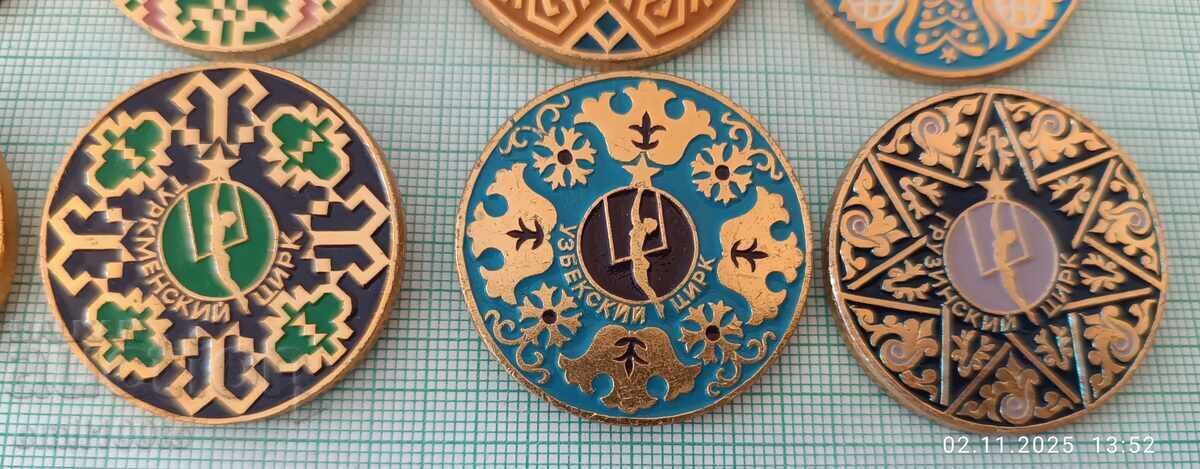 Badges, 11 pieces, Soviet Circus - 6