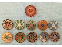 Badges, 11 pieces, Soviet Circus
