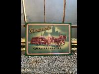 Παλιά διαφημιστική πινακίδα μπύρας