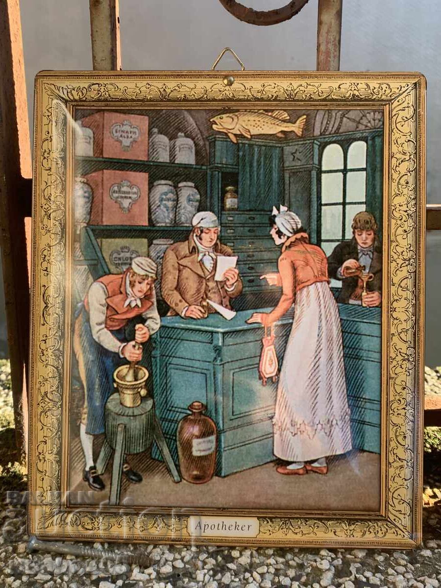 Παράδοση Παρτίδα μεταλλικών πινακίδων, ζωγραφικής