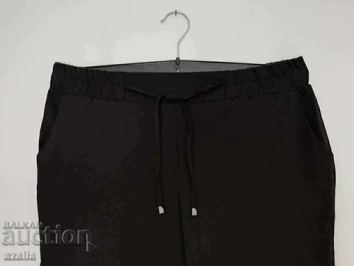 New women's black pants size 42 with price 25.90 BGN | € 13.24