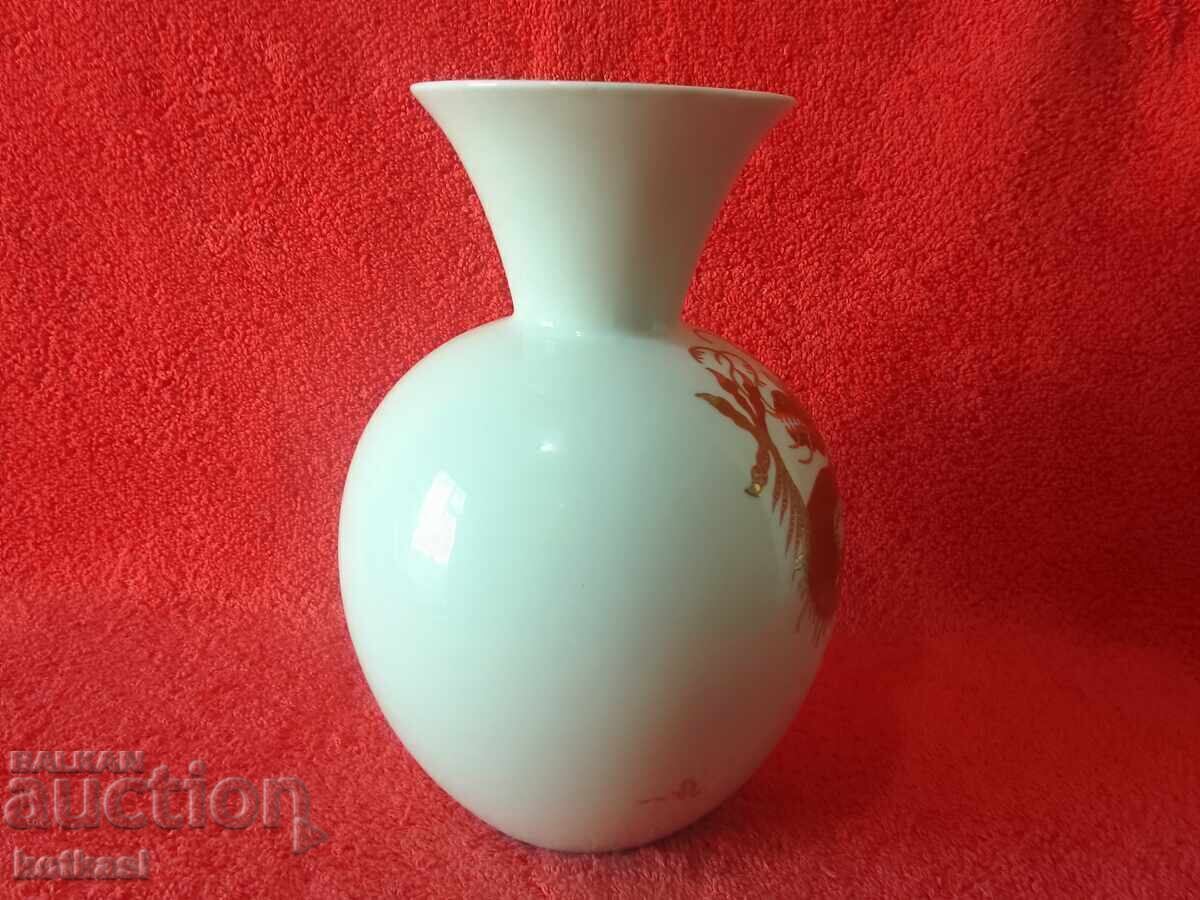 Auction  Dragon Porcelain Vase Germany SCHAUBACH KUNST Handmade