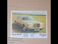 Imagine de gumă Turbo nr. 74 Turbo gumă