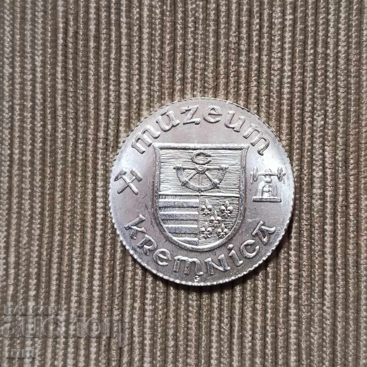 Medalie / placă Muzeul Monetar Kremnica Medalie / placă Muzeul Monetar Kremnica