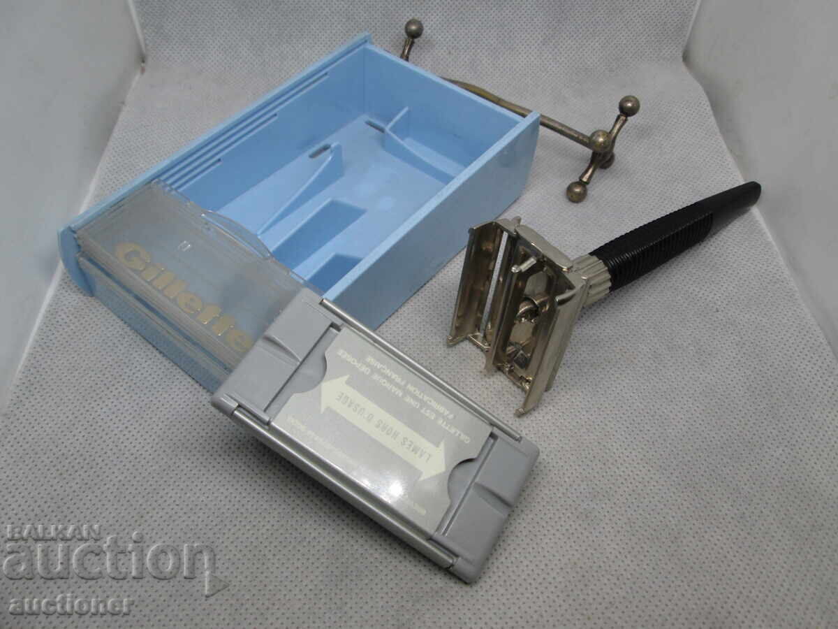 Παράδοση ΞΥΡΙΣΤΙΚΗ ΜΗΧΑΝΗ GILLETTE - ΡΕΤΡΟ ΑΥΘΕΝΤΙΚΗ