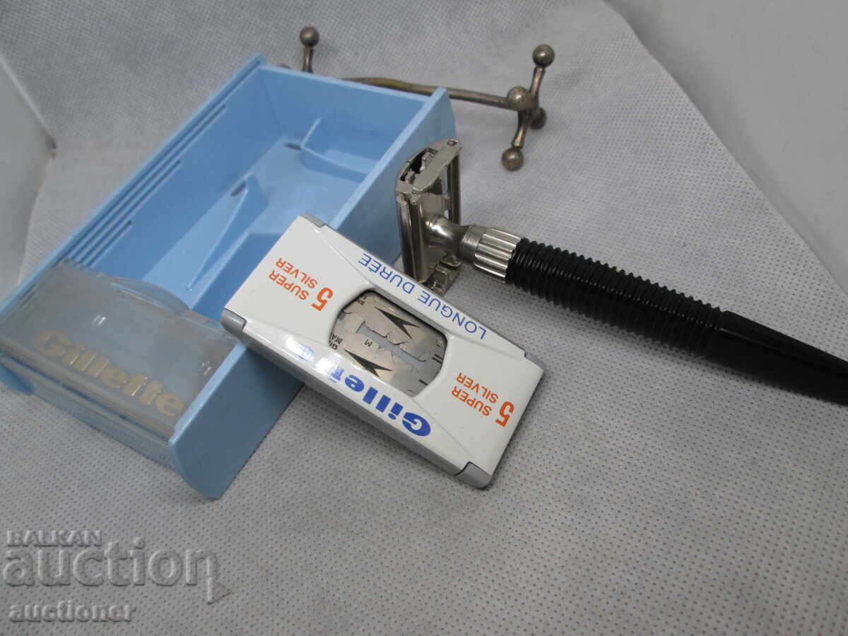 ΞΥΡΙΣΤΙΚΗ ΜΗΧΑΝΗ GILLETTE - ΡΕΤΡΟ ΑΥΘΕΝΤΙΚΗ - 6