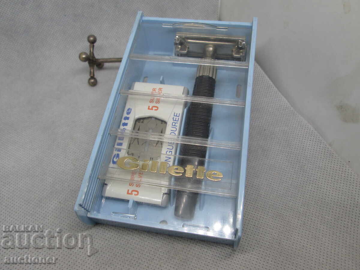 ΞΥΡΙΣΤΙΚΗ ΜΗΧΑΝΗ GILLETTE - ΡΕΤΡΟ ΑΥΘΕΝΤΙΚΗ
