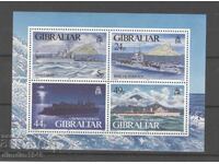 Gibraltar 1995 - "Corăbii" coliță mică, curată