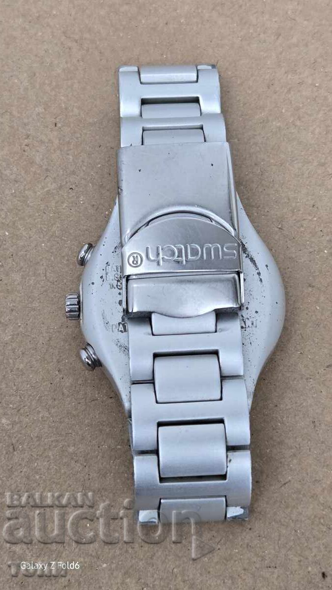 Auction SWATCH CHRONOGRAPH QUARTZ SWISS MADE RARE, I DON'T KNOW IF IT WORKS Auction SWATCH CHRONOGRAPH QUARTZ SWISS MADE RARE, I DON'T KNOW IF IT WORKS