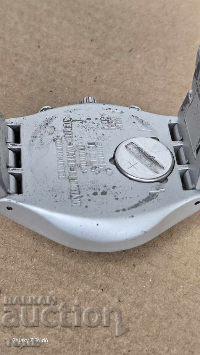 Delivery of SWATCH CHRONOGRAPH QUARTZ SWISS MADE RARE, I DON'T KNOW IF IT WORKS Delivery of SWATCH CHRONOGRAPH QUARTZ SWISS MADE RARE, I DON'T KNOW IF IT WORKS